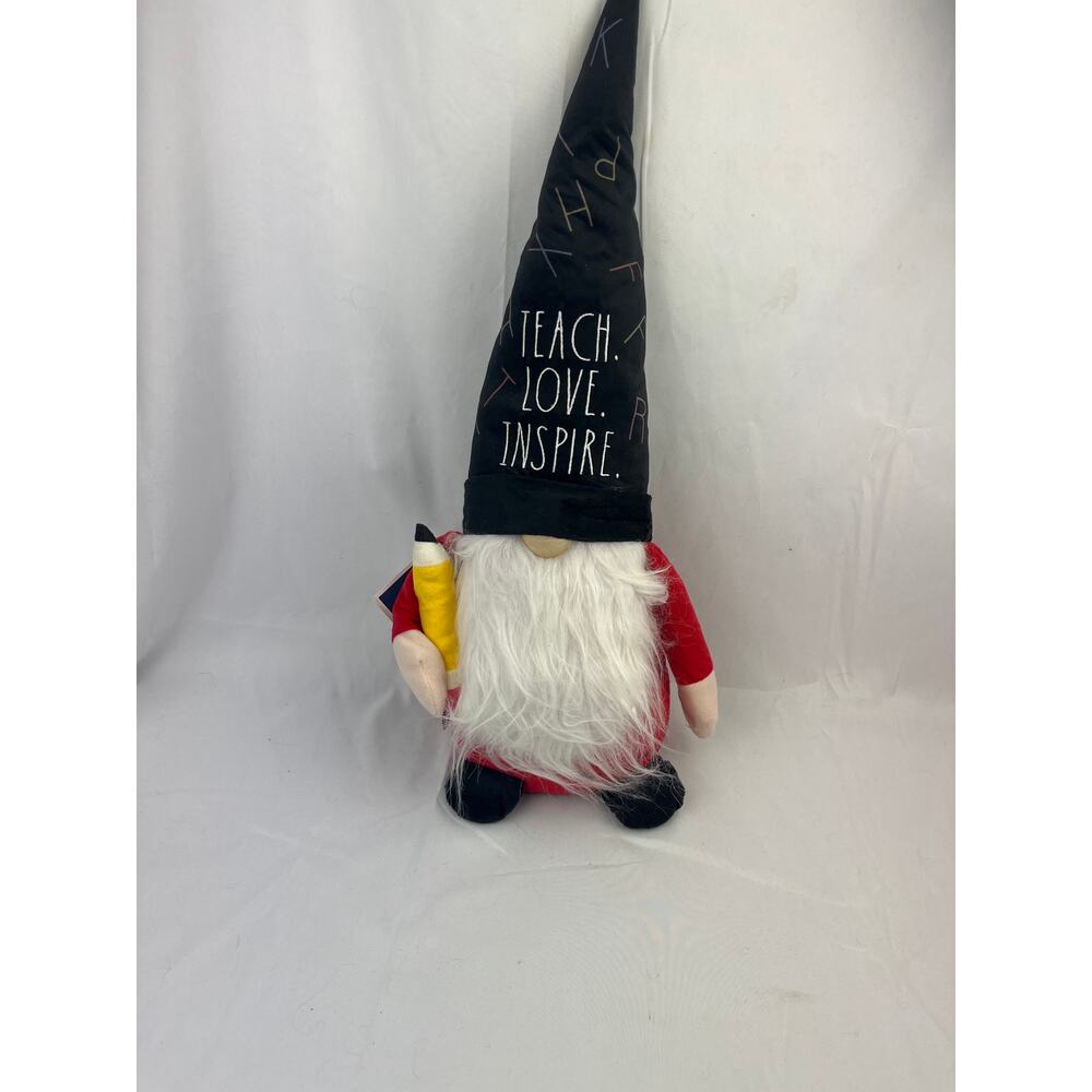 Rae Dunn Teach Love Inspire Teacher Gnome | Classroom Decor | LL Collection